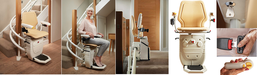 BESPOKE Stairlifts in Dubai-UAE Qatar Oman Bahrain & Saudi Arabia